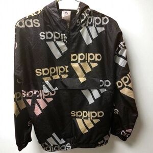 Adidas- Youth Loose Windbreaker Popover
